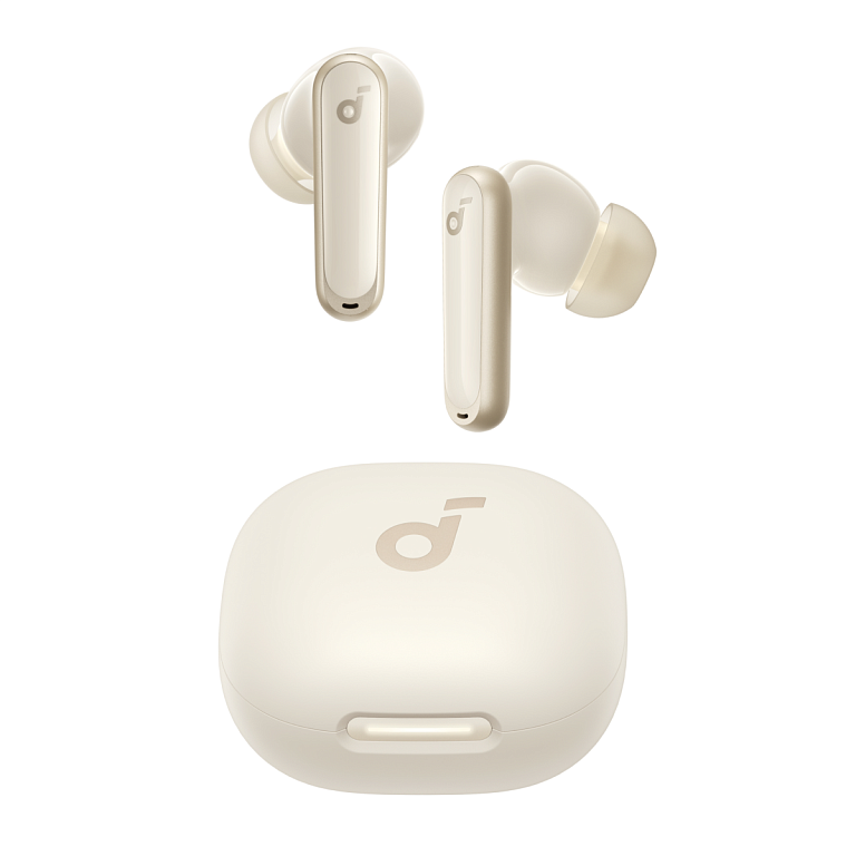 Беспроводные наушники soundcore P40i (A3955) / Bluetooth наушники / TWS наушники / Наушники с качественным звуком / Наушники с шумоподавлением / Наушники для разговоров, белый