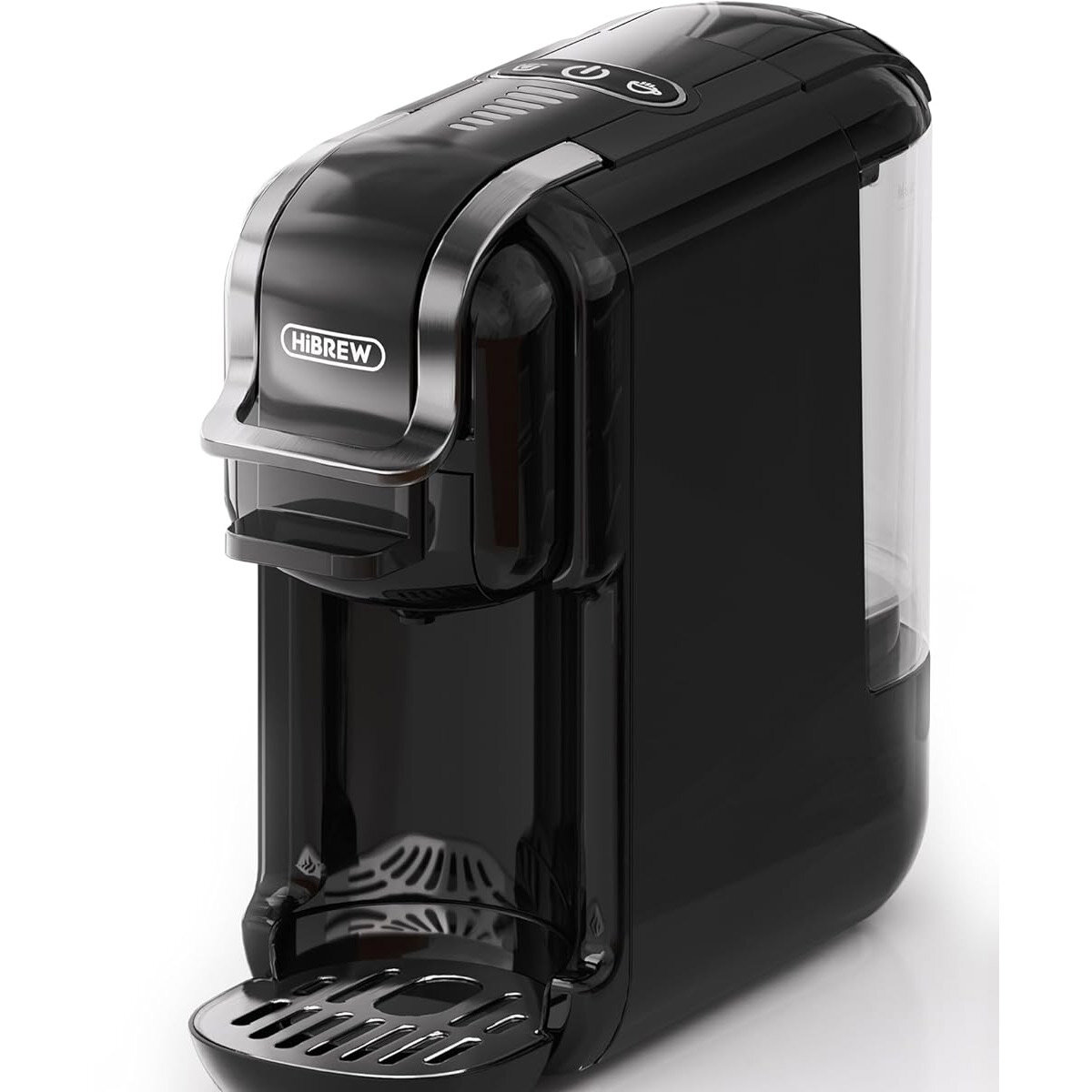Кофемашина HiBREW H2B кафетерий 19 бар, 5 в 1, черная