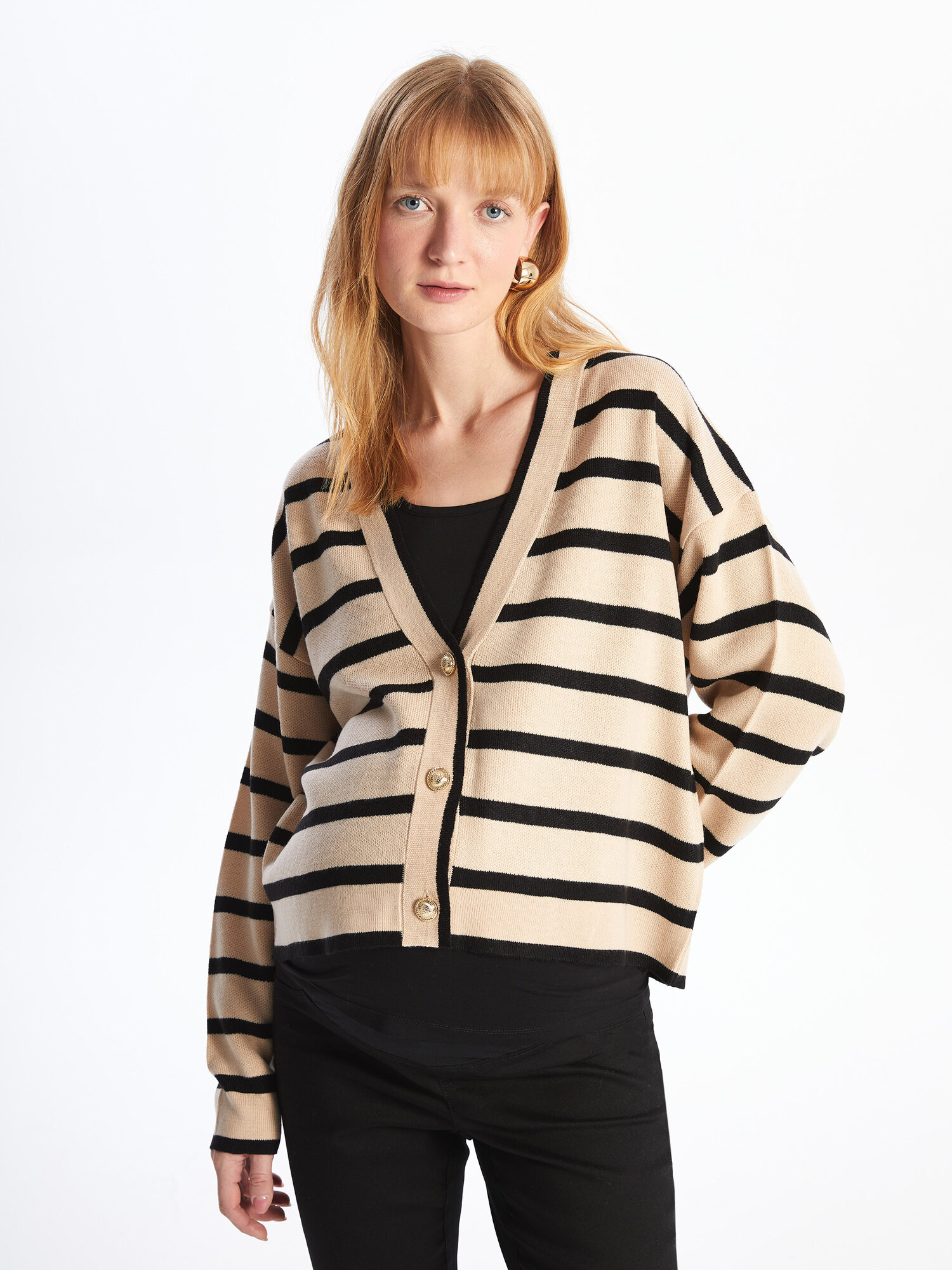 Кардиган LC Waikiki, размер XS, , black
