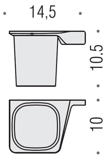 Стакан для зубных щеток Colombo Design - фото №4