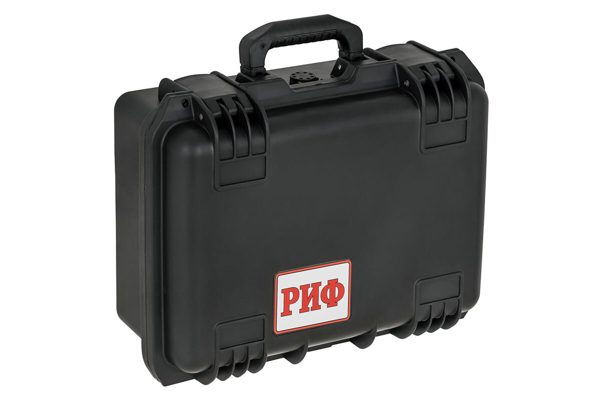Кейс защитный ударопрочный РИФ 411x322x168 мм IP67  черный  арт  WR 84