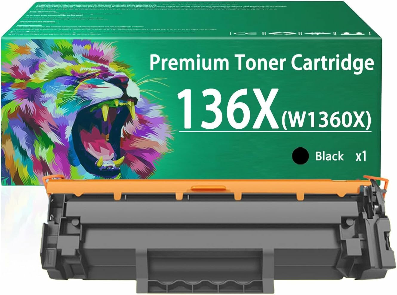 Картридж HP W1360X (136X) (С чипом) (2 600 стр.) для HP LaserJet M211 / MFP M236 совместимый