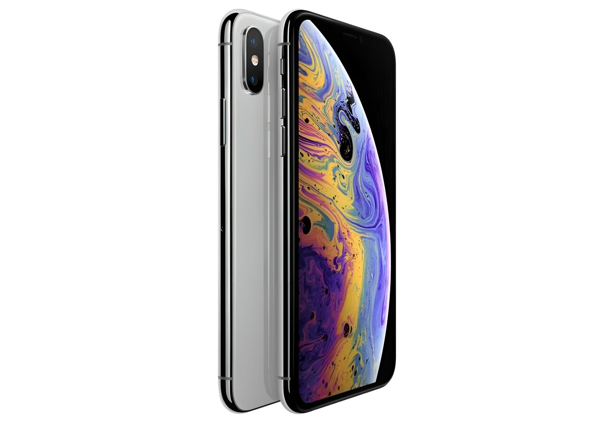 Смартфон Apple iPhone XS 64 ГБ, серебристый Восстановленный — фото 1