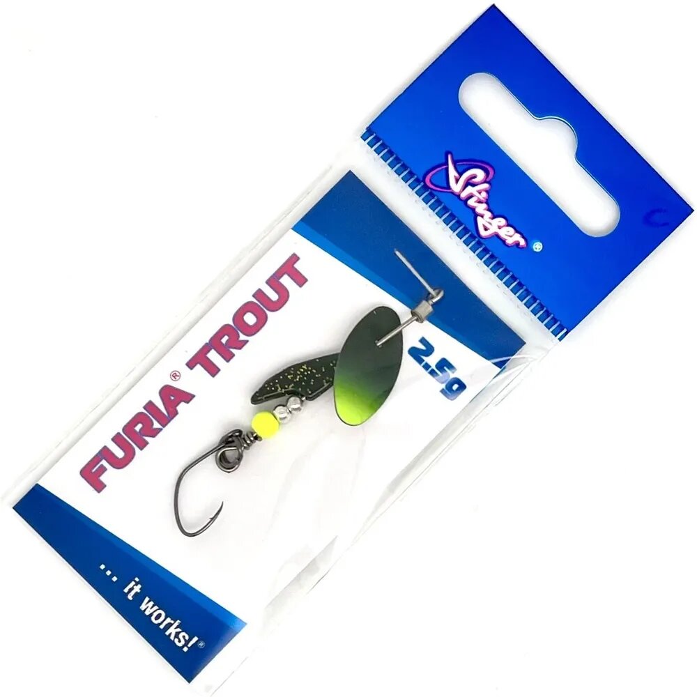Блесна Stinger Furia Trout #0 2,5гр #GRS Для ловли форели — фото 1