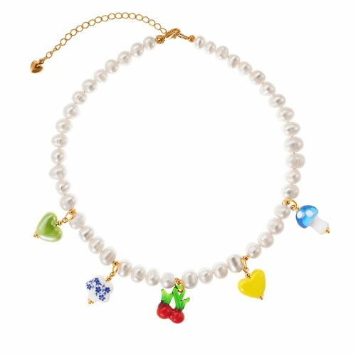 Чокер Kotlo Studio длина 41 см белый 18800₽