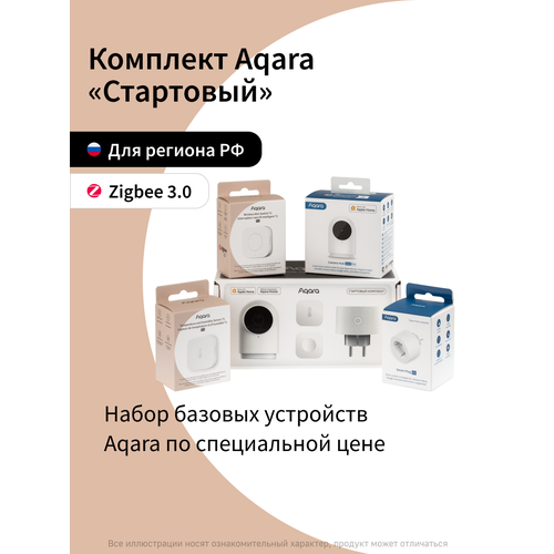 Комплект умного дома Aqara SMK51 стартовый комплект набор базовых устройств 17451₽