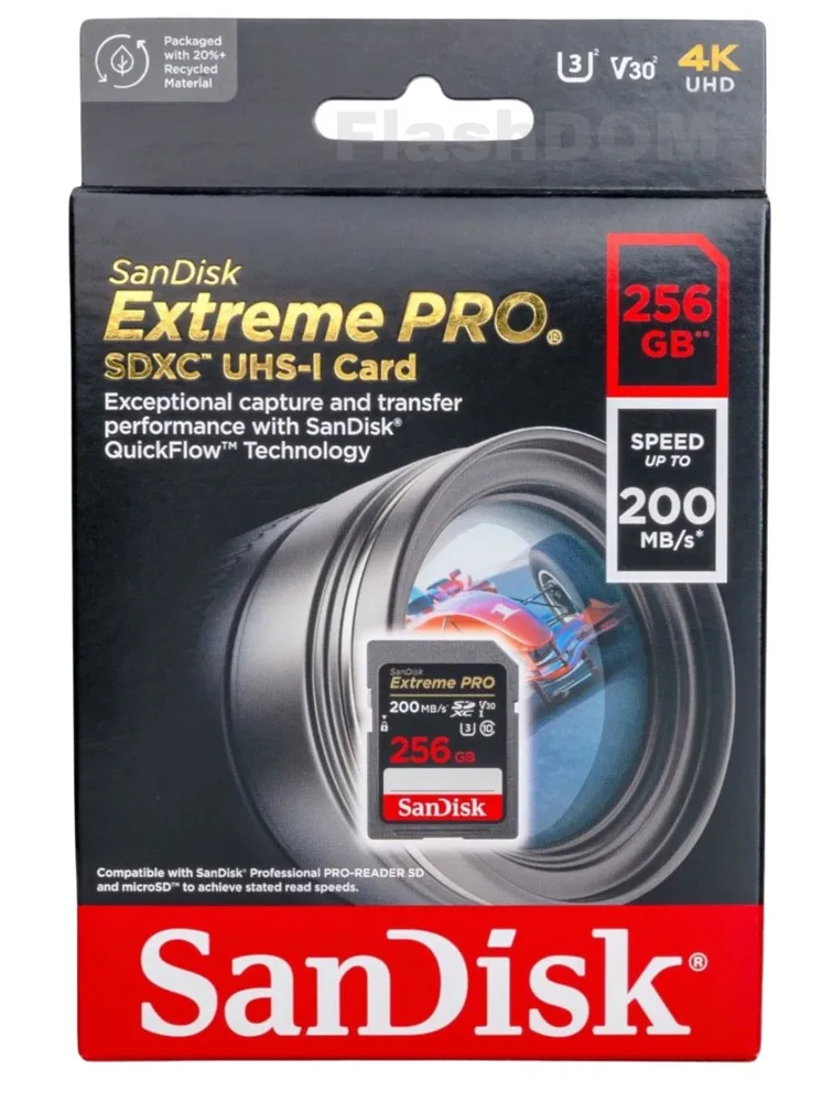 Карта памяти Disk Ultra SDXC 256GB UHS-I Class 10, 140MB/s для фото и видео Full HD