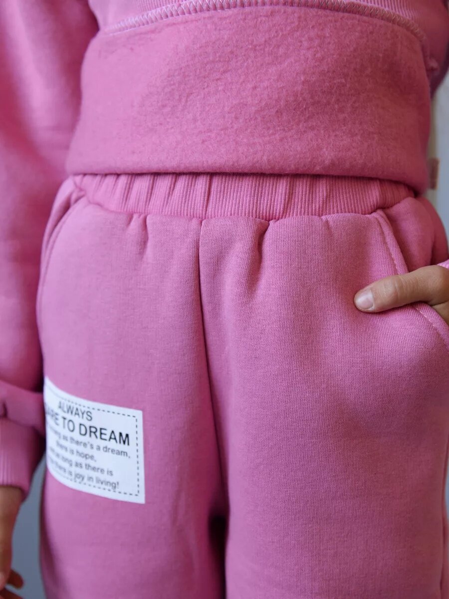 Костюм спортивный , размер 100, розовый — фото 1