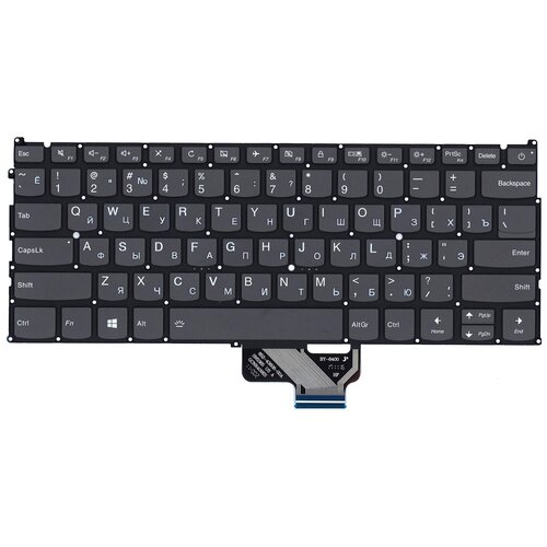 Клавиатура для ноутбука Lenovo IdeaPad 720S-13 черная с подсветкой 2220₽