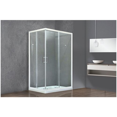 Душевой уголок Royal Bath HPD-T 75х100х185 см стекло прозрачное душевой уголок royal bath hpd c 75х100х185 см стекло матовое