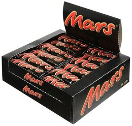 Батончик Mars с нугой и карамелью, 50 г, 36 шт.