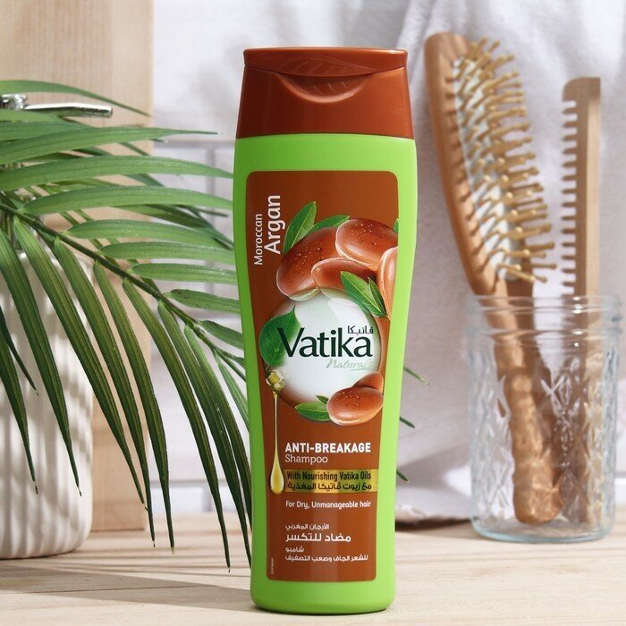 Шампунь для волос Dabur VATIKA ARGAN мягкое увлажнение, 200 мл