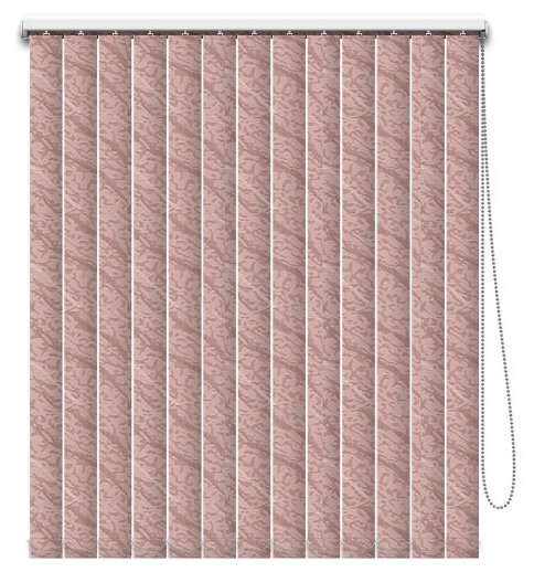 Вертикальные жалюзи бали (Цвет: Розовый, Ширина (см):150)