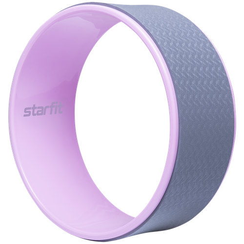 Без упаковки колесо для йоги Starfit Yw-101, 32 см, серо-розовый