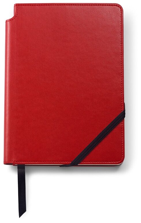 Записная книжка CROSS Journal Crimson, A5, красного цвета, с местом для хранения ручки, 160 страниц в линейку, плотность бумаги 100г/м2 AC281-3M