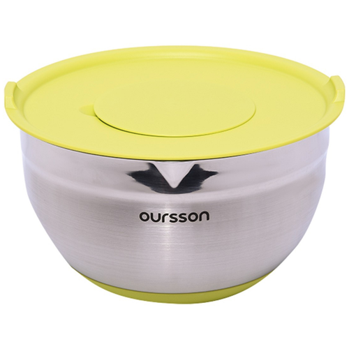 Миска для смешивания с крышкой и 3-мя терками Oursson BS4001RS/OR