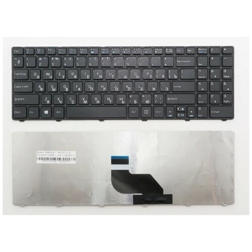 Клавиатура keyboard NK81MT09-01003D-01B для ноутбука MSI MegaBook CR640 CX640 A6400 CR643 CX640DX черная с рамкой 1671₽