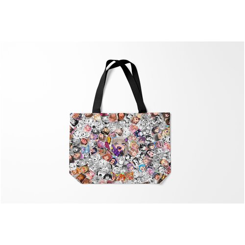 фото Сумка-шоппер / 46х35 см / аниме / ahegao завихрение burnettie