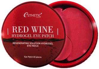 Esthetic House Гидрогелевые патчи для век с экстрактом красного вина Red Wine Hydrogel Eye Patch, 60 шт.