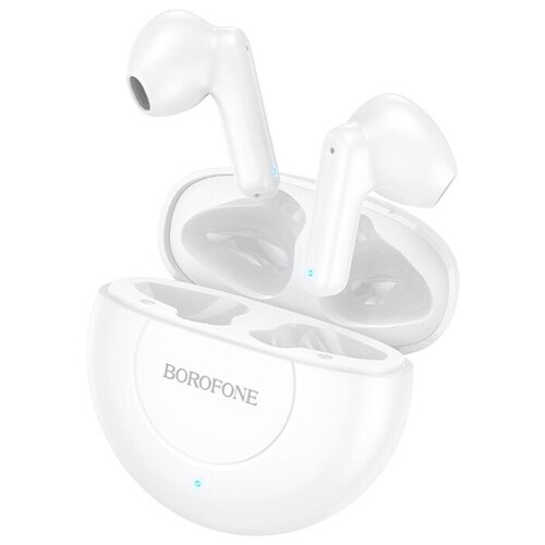 Наушники Borofone BE54 Rejoice TWS wireless BT headset беспроводные Bluetooth 250 mAh белые 170800₽