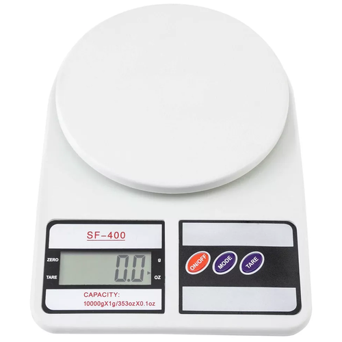 Весы кухонные электронные SF-400,10 кг электронные кухонные весы xiaomi senssun electronic kitchen scale ek518 ek4357h silver серебристый