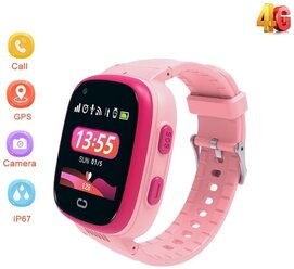 Часы детские Rapture Kids Smart Watch LT-08 4G LTE, видеозвонок, розовые