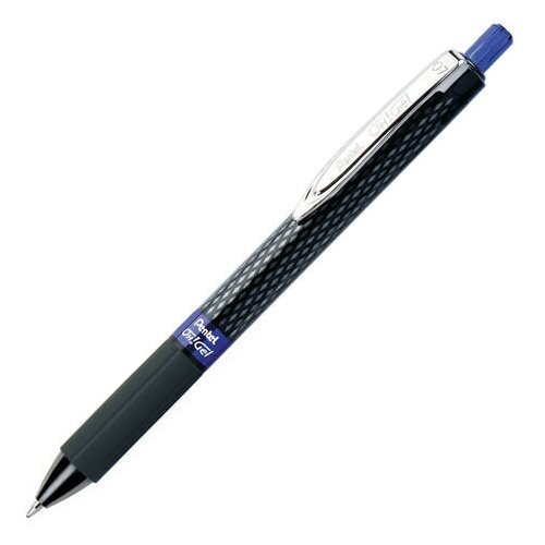 Купить Ручка гелевая автоматическая с грипом PENTEL (Япония) Oh! Gel , синяя, узел 0, 7 мм, линия письма 0, 35 мм, K497- CN, Ручки