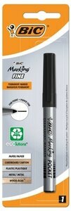 Маркер перманентный BIC "Marking Fine ECOlutions", черный, 1,1 мм, блистер, 8755921