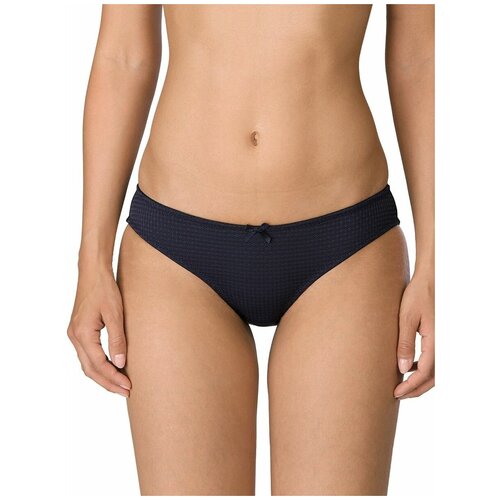 фото Трусы-бикини с наложением кружева на передней части m, белый naturana