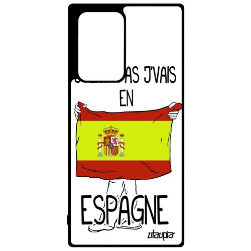 фото Защитный чехол на мобильный // samsung galaxy note 20 ultra // "еду в испанию" принт патриот, utaupia, белый