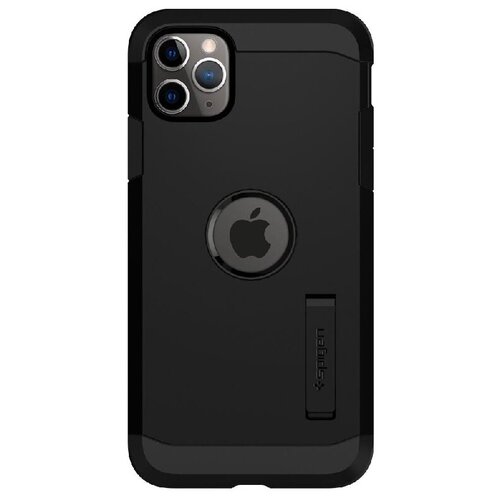 фото Ударопрочный чехол spigen для iphone 11 pro - tough armor - черный - 077cs27240