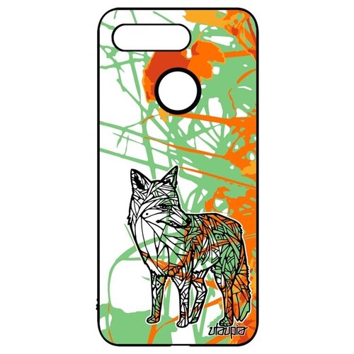 фото Яркий чехол на смартфон // honor v20 / view 20 // "лиса" fox зверь, utaupia, цветной