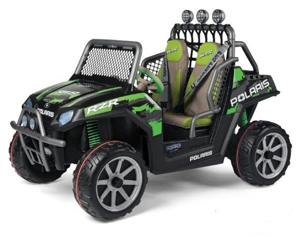 Детский электромобиль Peg Perego Polaris Ranger RZR Green Shadow