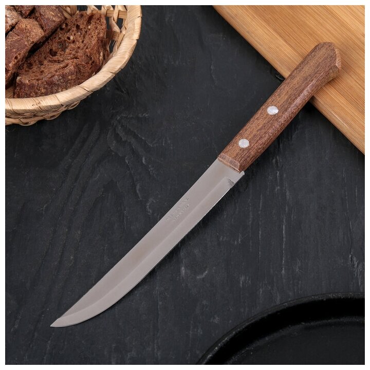 Нож кухонный универсальный Universal лезвие 15 см сталь AISI 420 деревянная рукоять
