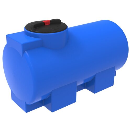 Емкость ЭВГ- 350 л. литров для полива, душа пластиковая / цельнолитая/ бак бочка резервуар для воды, молока, спирта, масел