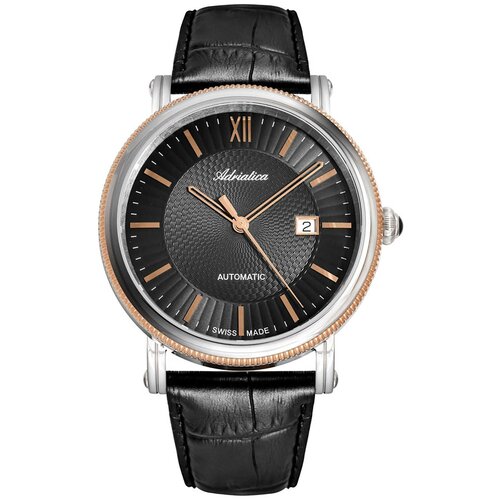 Наручные часы Adriatica Automatic, черный