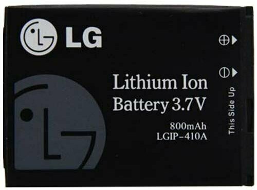 Аккумулятор LGIP-410A для LG KE770