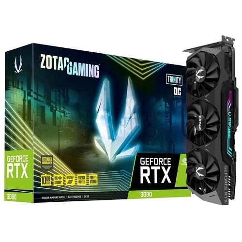 Видеокарта ZOTAC GeForce RTX 3080 12 ГБ ZT-A30820J-10PLHR 8300000₽