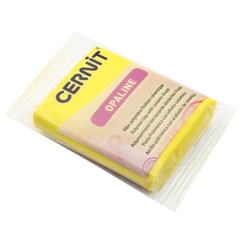 Cernit CE0880056 Пластика полимерная запекаемая 'Cernit OPALINE' 56 гр. (717 первичный желтый) ce0880500 пластика полимерная запекаемая cernit opaline 500 гр 010 белый