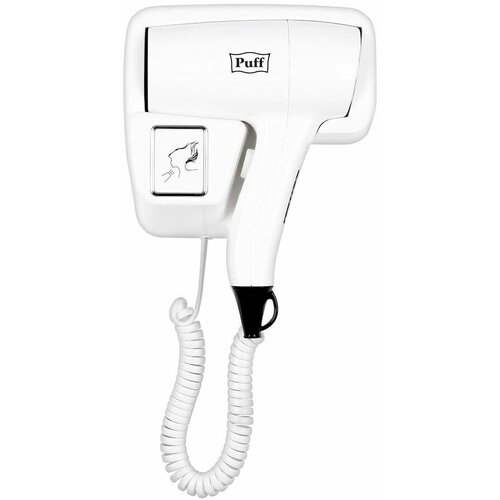 Фен настенный Puff 1201 1200Вт белый 551600₽