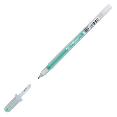 Шариковая ручка Sakura Ручка гелевая GELLY ROLL STARDUST Sakura, Зеленый