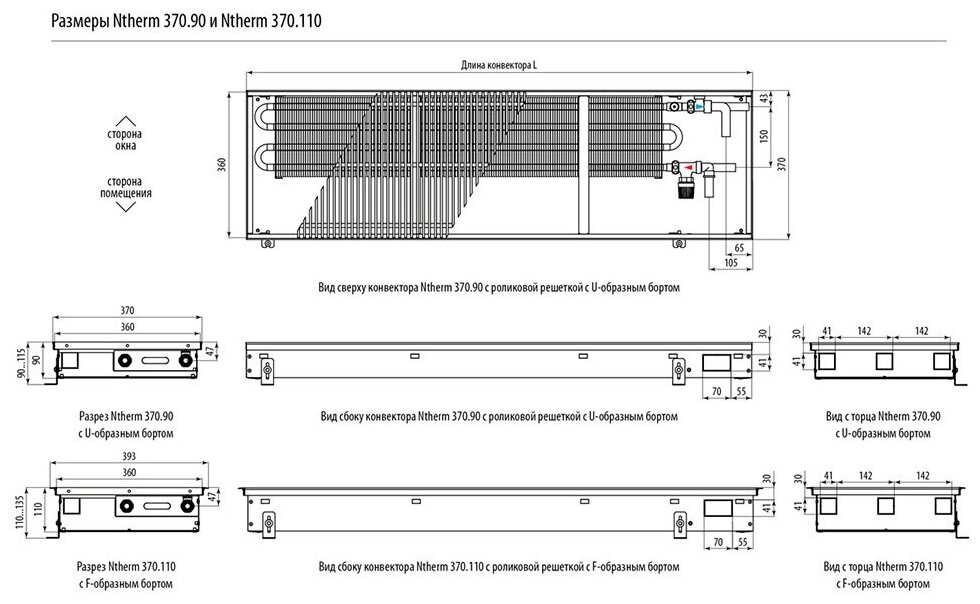 Ntherm 370x90x2600 N 370.90.2600 RR U EV1 Varmann - фото №3