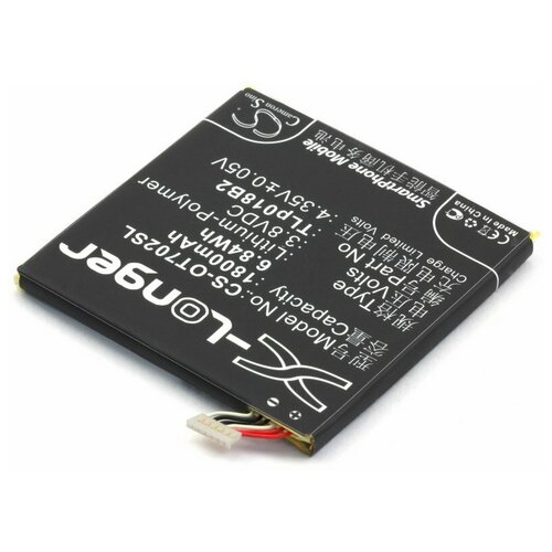 Аккумулятор для Alcatel One Touch 6030D, 6030X, 7025D (TLp018B2) тачскрин сенсор alcatel snap 7025d черный
