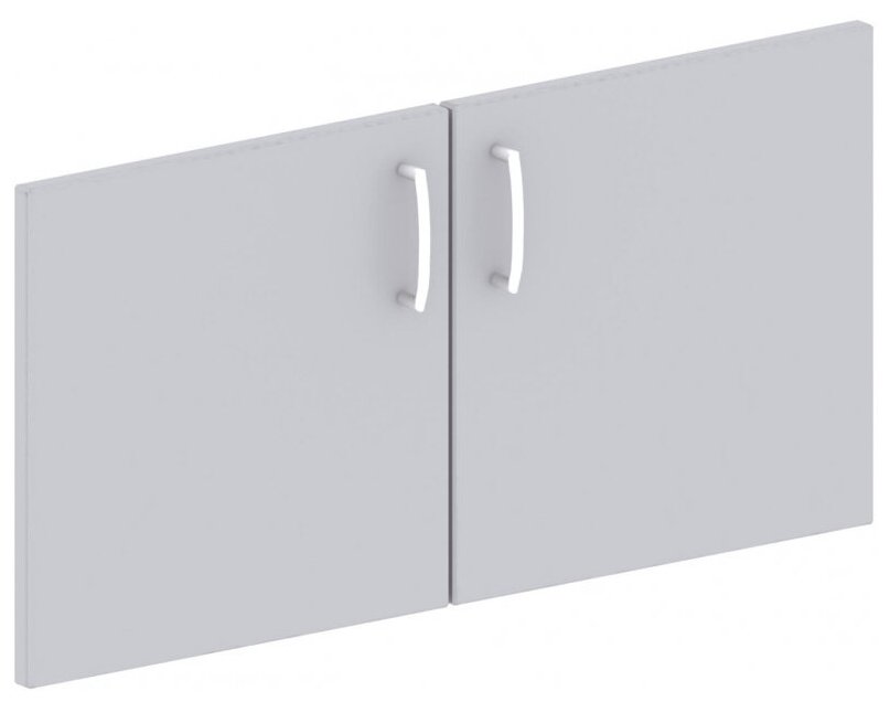 Двери Easy ЛДСП (2шт.) (908846) серый В390