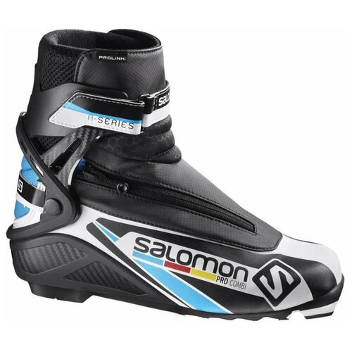 фото Лыжные ботинки salomon pro combi prolink sns, черный