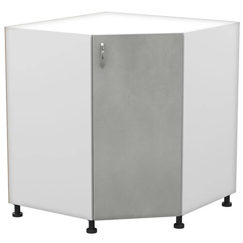 фото Шкаф-стол рабочий ну100 , фасад бетон серый vivat