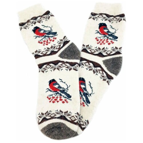 фото Носки , размер 37-40, черный, серый, белый, красный рассказовские носки
