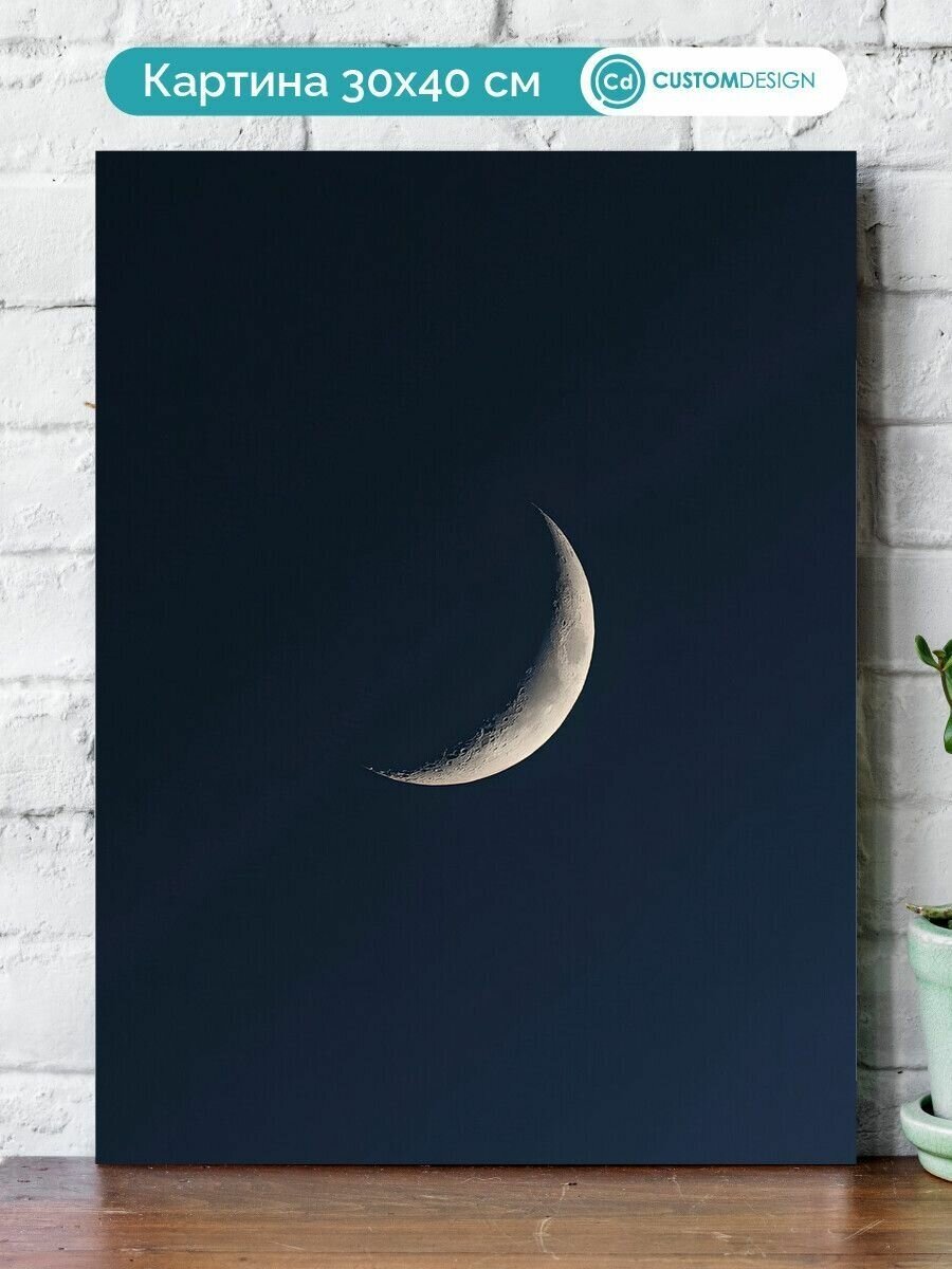 Картина на стену Луна 30x40 см №8