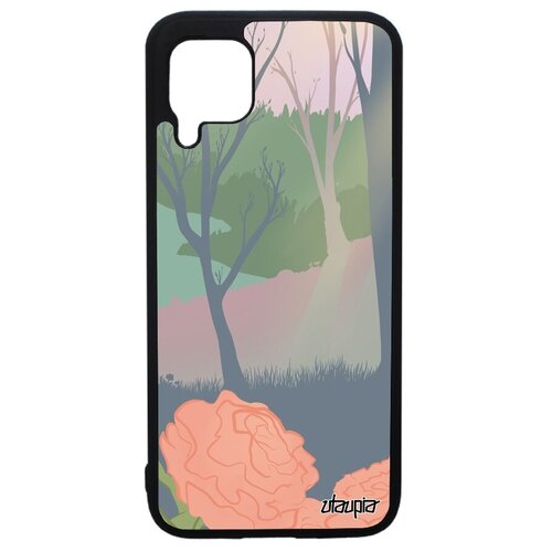 фото Противоударный чехол для мобильного // huawei p40 lite // "лесные розы" природа озеро, utaupia, цветной