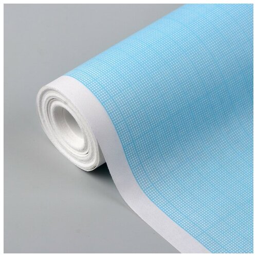 Купить Масштабно-координатная бумага, 60 г/кв.м, 87 см, 10 м, цвет голубой, Лилия Холдинг